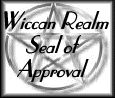 Wiccan Realm Seal of Approval